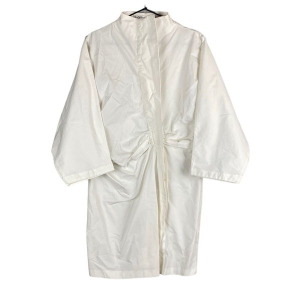 Zara Dresses & Skirts - Zara white gathered dress